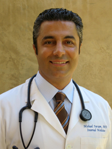 Dr. Michael Farzam, MD, board-certified house call doctor serving Encino